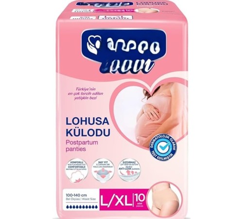 Lohusa Külodu L/XL Beden 10 Adet