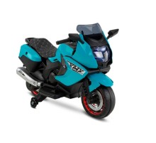 438A XMX-316 Ledli Akülü Motor 12 Volt Turkuaz