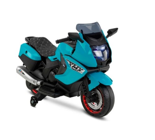 438A XMX-316 Ledli Akülü Motor 12 Volt Turkuaz