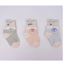Aksesuarlı Erkek Bebek Soket Çorap K46346 (tek adet fiyatıdır)