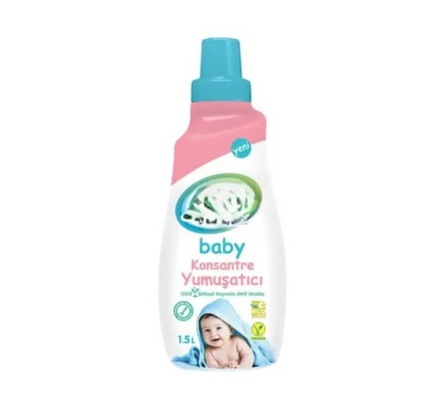 %100 Bitkisel Konsantre Yumuşatıcı 1500 ml
