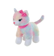 62555 30 cm Pembe Tokalı Kedi