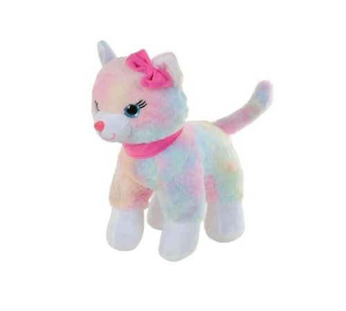 62555 30 cm Pembe Tokalı Kedi