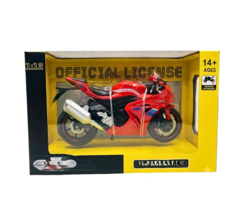 1/12 GSX-R1000 Model Motosiklet