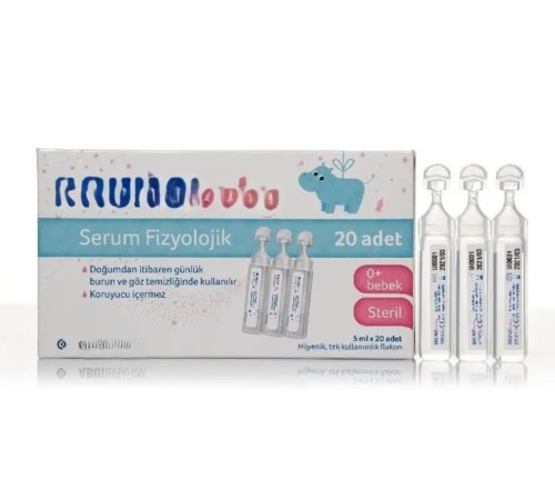 Serum Fizyolojik 5 ml x 20 Flakon