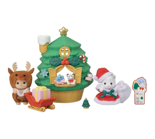 Bebek Noel Baba’nın Yılbaşı Ağacı Evi