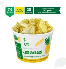 Ananas Atıştırmalık Meyve Cipsi 20gr