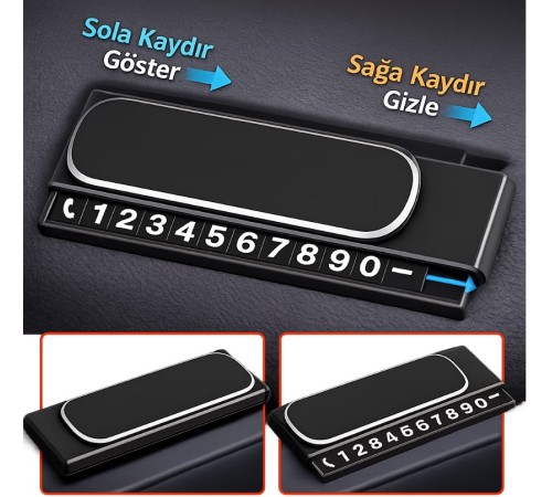 Kayar Kapaklı Torpido Üstü Fosforlu Numaratör