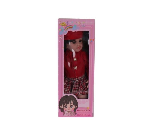LMN232 55 CM MÜZİKLİ SİLİKONLU ET BEBEK