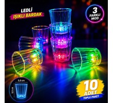 LED Işıklı Parti Bardağı Seti