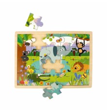 S01002909 PUZZLE ANMALS 5 PCS 2 AST