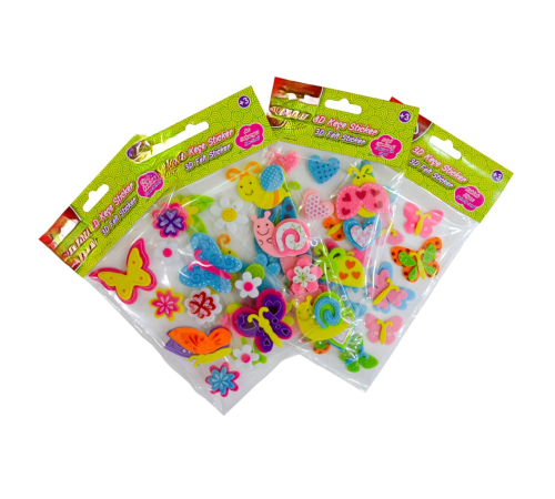 3D Keçe Sticker Küçük