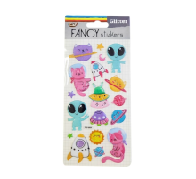 Glitter Sticker Uzay