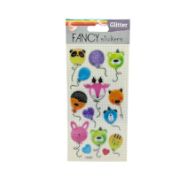 Glitter Stickers Balon