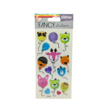 Glitter Stickers Balon