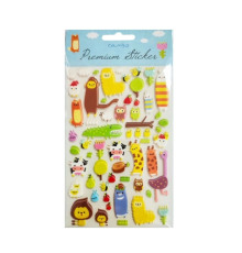 Puf Stickers Hayvanlar