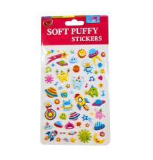 Puffy Stickers Space