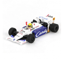 1/64 MODEL ARAÇ TG184 #19 Ayrton Senna 1984 Monaco Grand Prix 2nd Place
