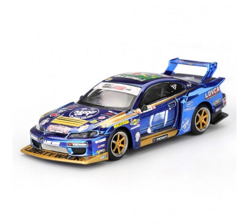 1/64 MODEL ARAÇ S15 SILVIA Team Liberty Walk 2025 Formula Drift