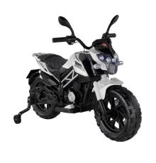 447 Motocross Akülü Motosiklet Beyaz