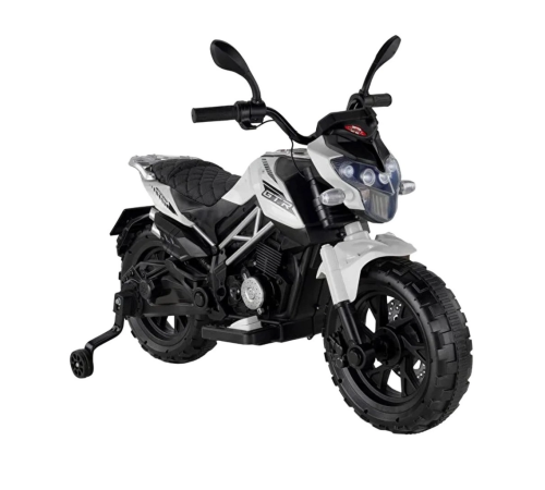 447 Motocross Akülü Motosiklet Beyaz
