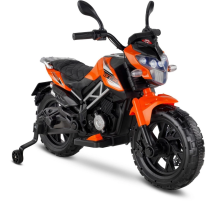 447 Motocross Akülü Motorsiklet 12V Turuncu