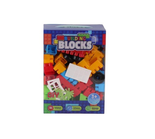 RENKLİ KUTUDA 84 PARÇA BLOK