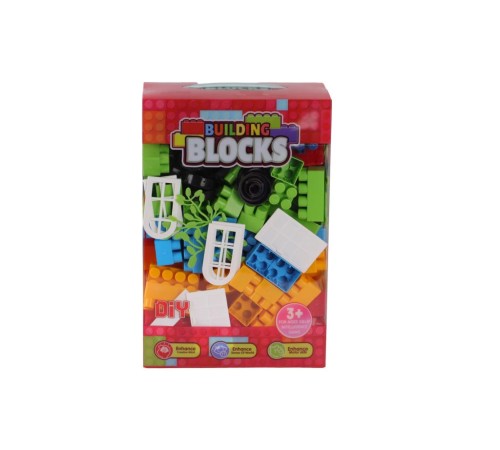 RENKLİ KUTUDA 130 PARÇA BLOK