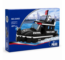 23403 POLİS SETİ 133 PARÇA MİNİ POLİS BOTU