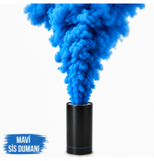 Mavi Renk Sis Bombası Mavi Duman 1 Adet