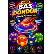 0036 SPIN TOP- IŞIKLI