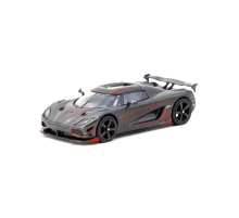 1/64 Model Araç Agera RS Black Carbon Fiber / Red Accents