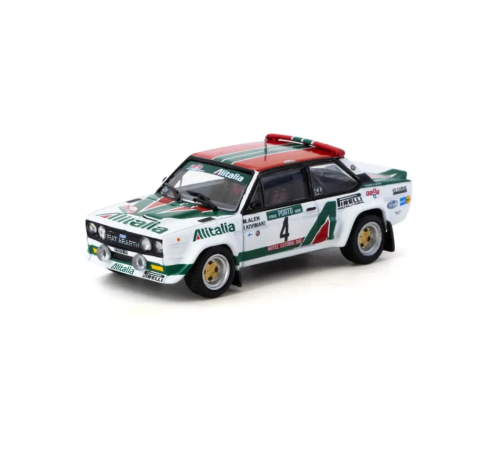 1/64 Model Araç 131 ABARTH Rally Rallye de Portugal - Vinho do Porto 1978 Winner #04