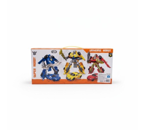 010A29 TRANSFORMER SET RENKLİ OYUNCAK DÖNÜŞEN ROBOT