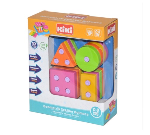 AE-1410 KİKİ GEOMETRİK ŞEKİLLER BULMACA