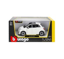 22106 Burago 1:24 Fiat 500 2007 Model Araba