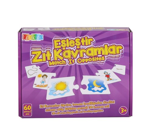 EDU-1012 Eşleştir Zıt Kavramlar -Chiva