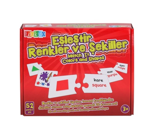 1001-CS Eşleştir Renkler ve Şekiller