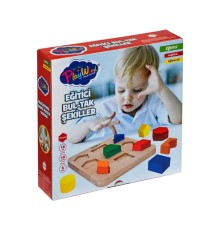 ONY-389 Ahşap Eğitici Bultak Şekiller PlayWood