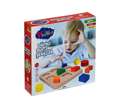 ONY-389 Ahşap Eğitici Bultak Şekiller PlayWood