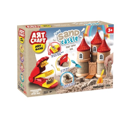 03738 PERİ MASALI OYUN KUM SET 750 GR