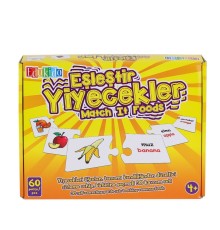 EDU-1002 Eşleştir Yiyecekler -Chiva
