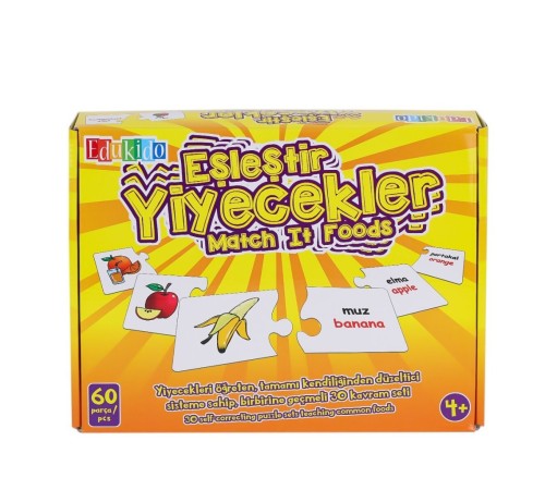 EDU-1002 Eşleştir Yiyecekler -Chiva
