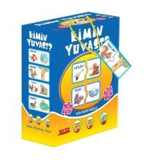 8513 2 Lİ KİMİN YUVASI PUZZLE KUTULU