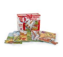 2488 MEVSİMLER SÜPER RENKLİ PUZZLE 4LÜ