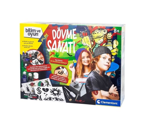 64329 Dövme Sanatı - Bilim ve Oyun +8 yaş