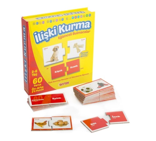 1437 Eğlenceli Bulmacalar - İlişki Kurma / 2-6 yaş