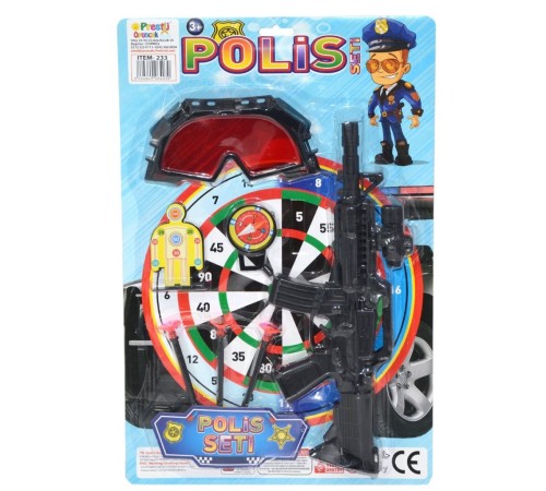 FAB 233 Hedefli Polis Oyun Seti -Prestij