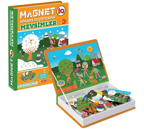 1505 DıyToy, Magnet Hikaye Oluşturma - Mevsimler / +3 yaş
