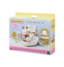5286 Sylvanian Families, Banyo Seti, 20 parça ,+3 yaş, figürler ayrı satılır.